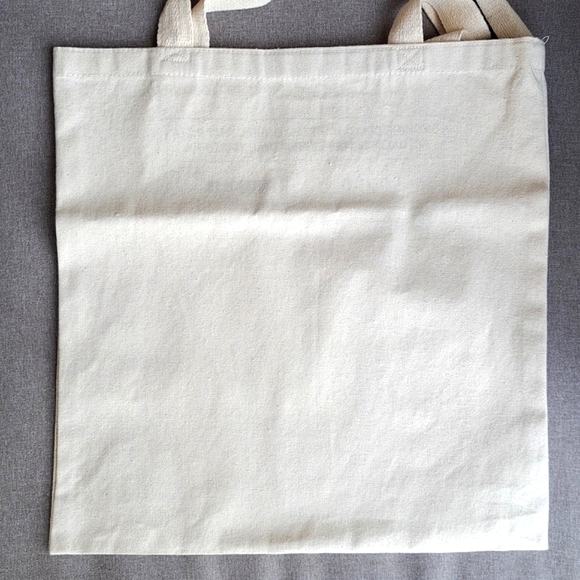 Signed Natural Canvas Tote Truth Bag Smoking Kills Your Tastebuds Like New Large - Picture 9 of 9